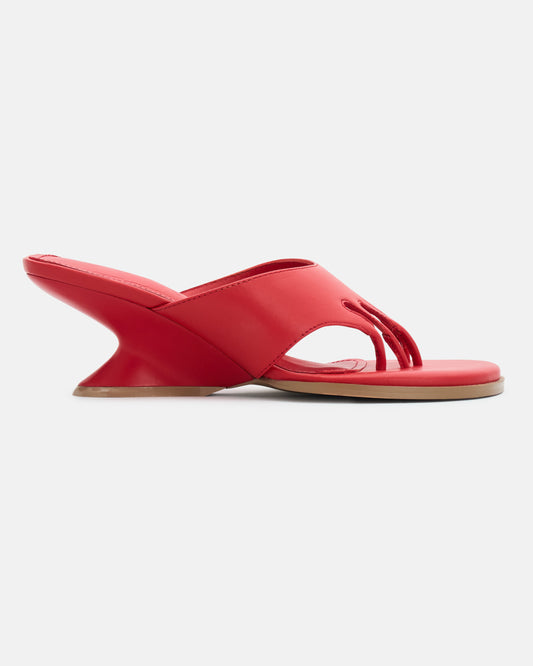 TOE POST WEDGE RED
