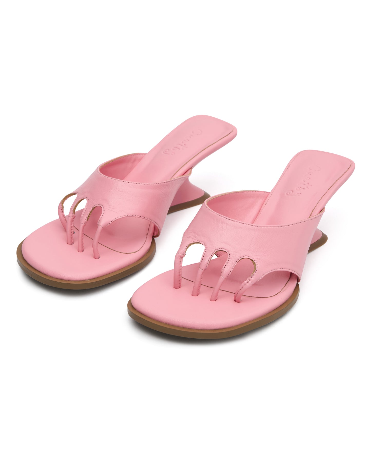 TOE POST WEDGE PINK