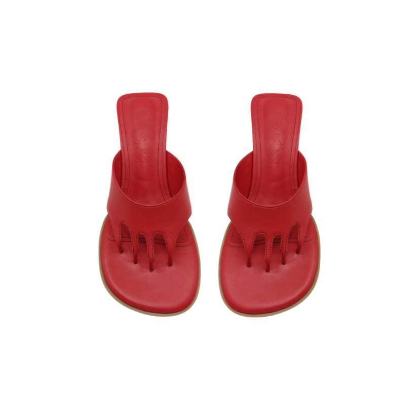 TOE POST WEDGE RED
